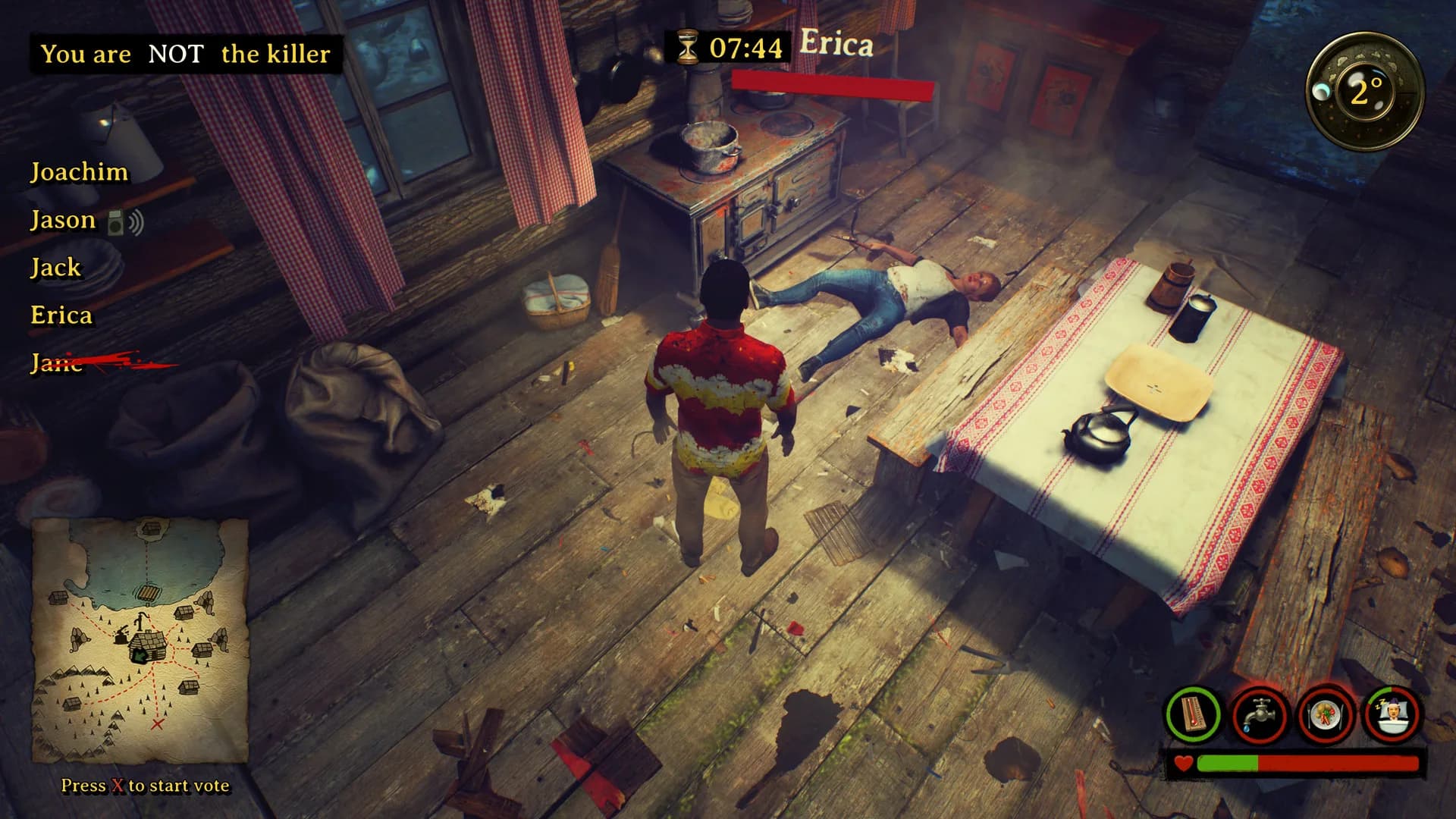 Killer in the cabin görsel 2