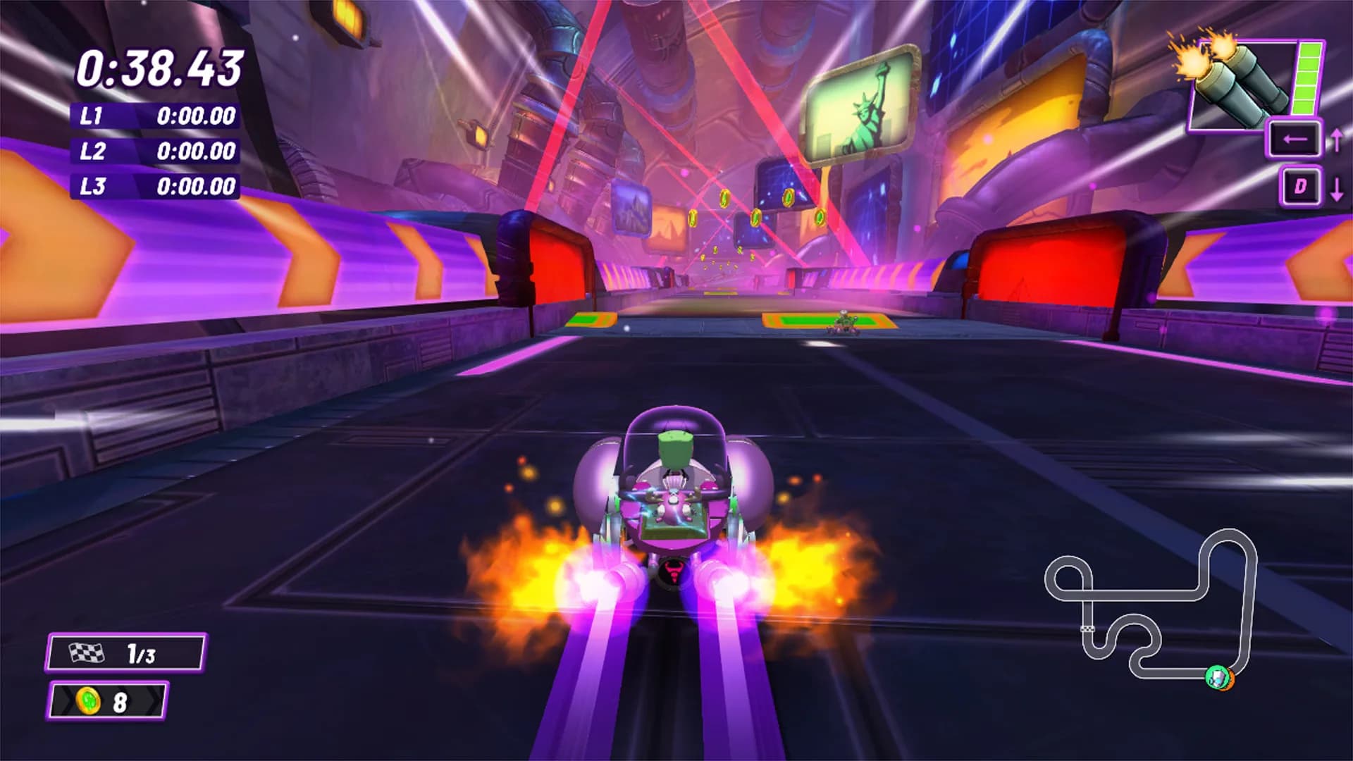 Nickelodeon Kart Racers 2: Grand Prix görsel 3