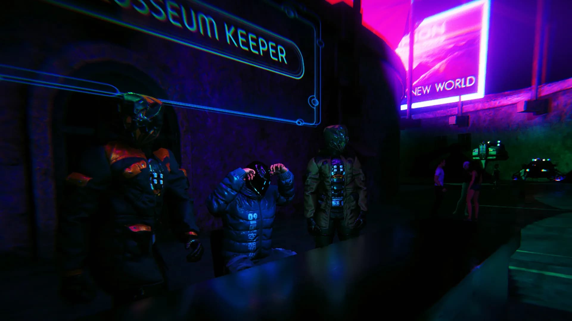 Cyberpunk naughty Girls XXX görsel 5