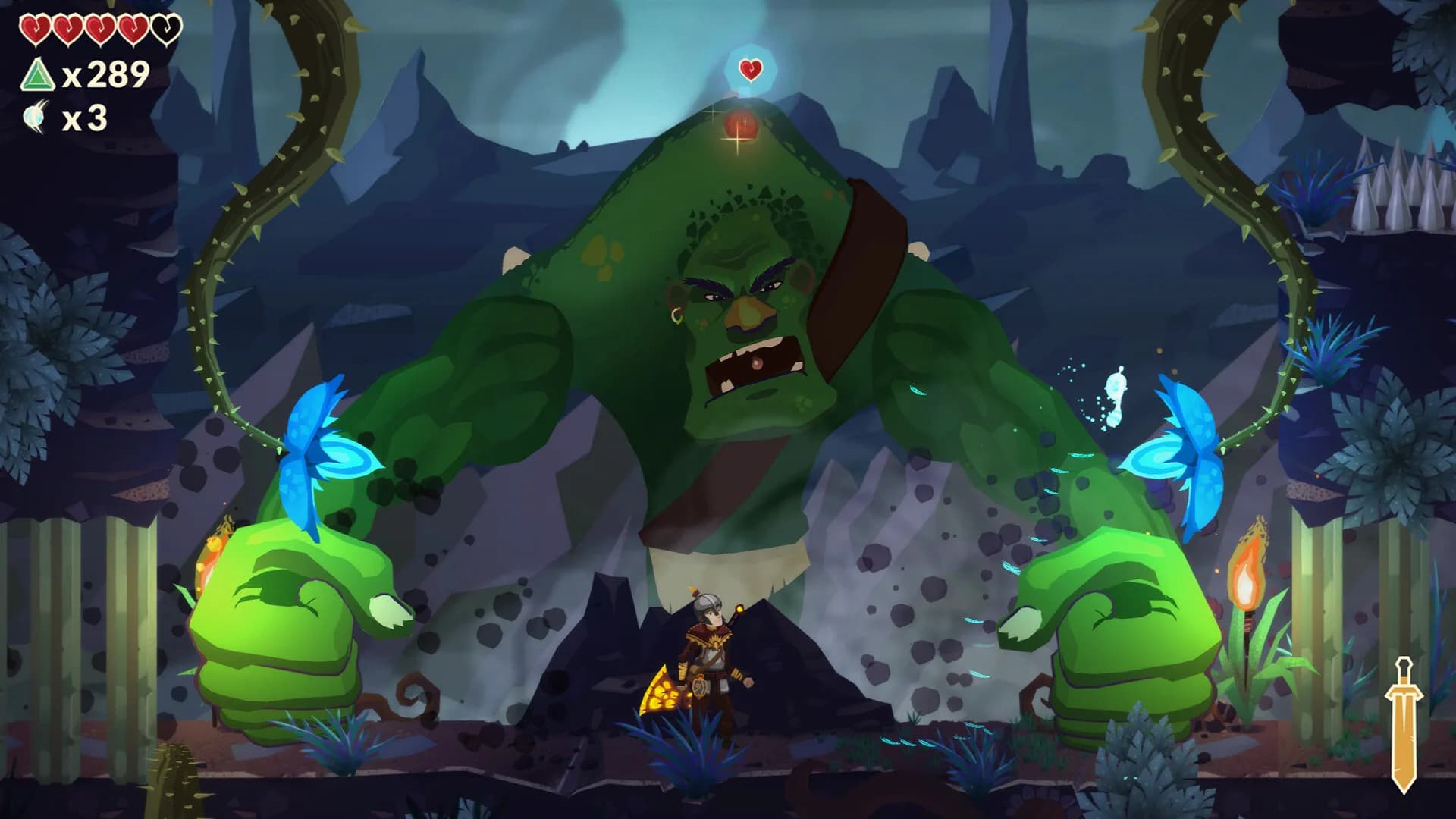 Leif's Adventure: Netherworld Hero görsel 2