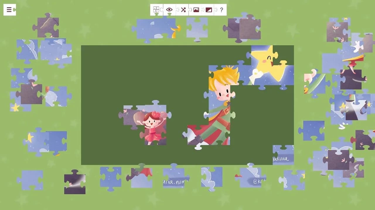 My Little Prince - a jigsaw puzzle tale görsel 2