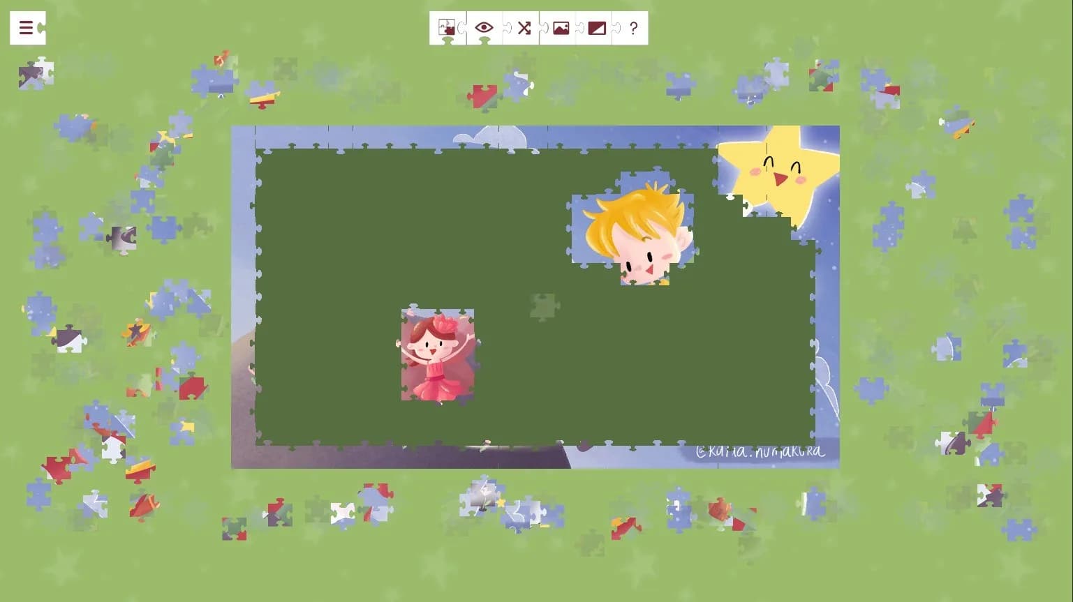 My Little Prince - a jigsaw puzzle tale görsel 6