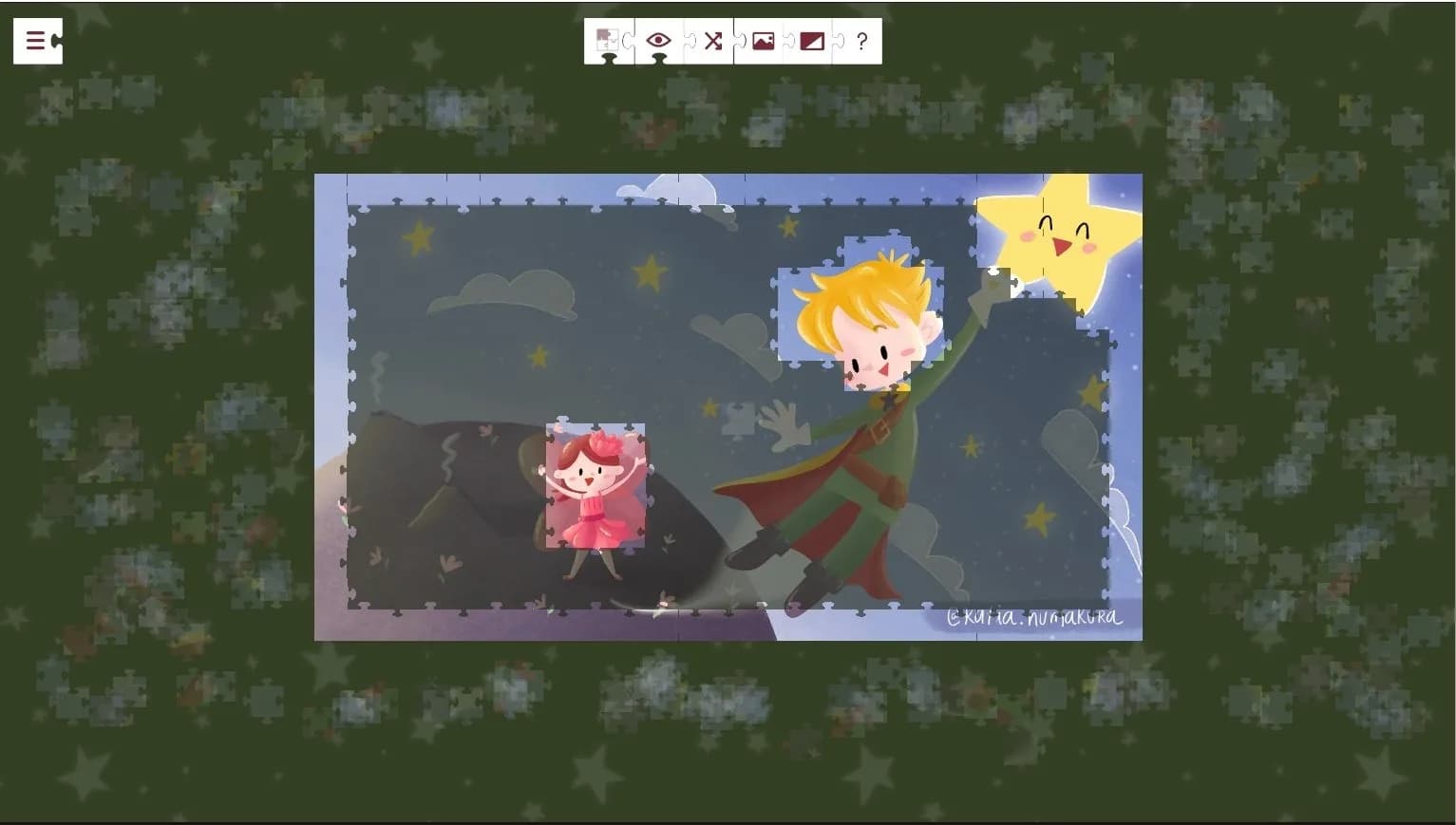 My Little Prince - a jigsaw puzzle tale görsel 7