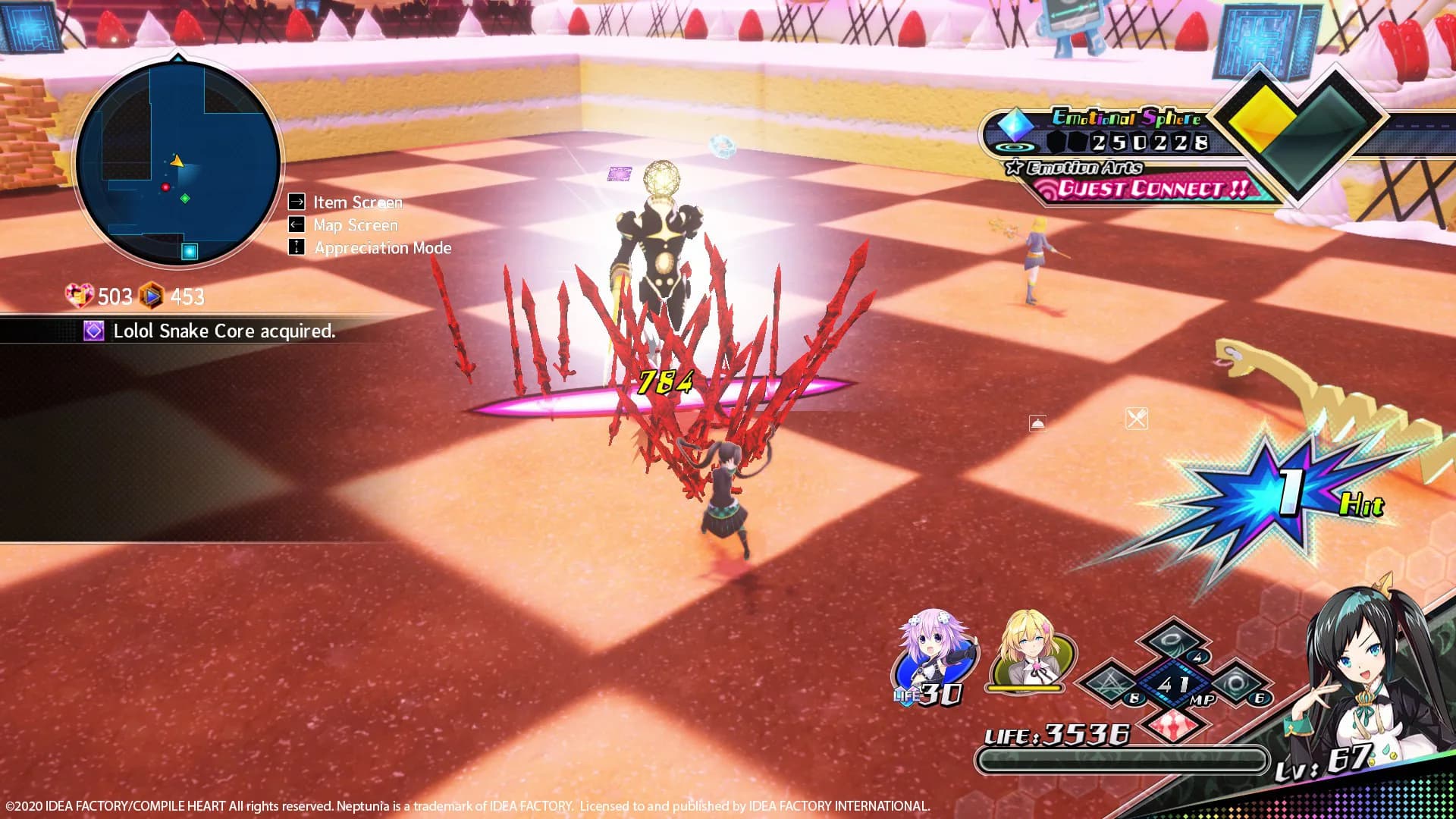 Neptunia Virtual Stars görsel 7
