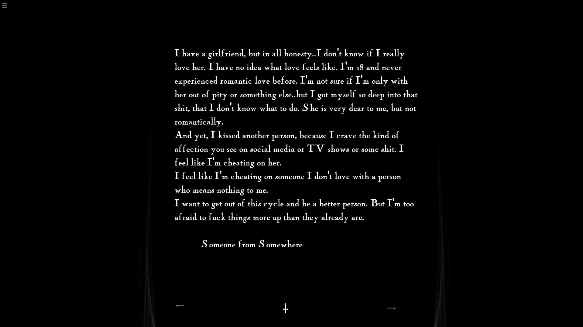 Confessions görsel 2