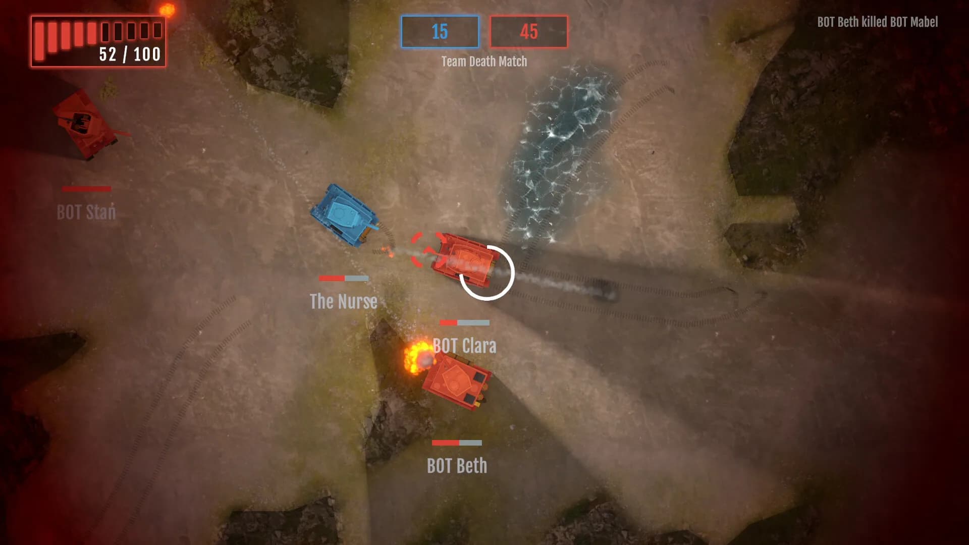 TREAD: Arcade Tank Combat görsel 2