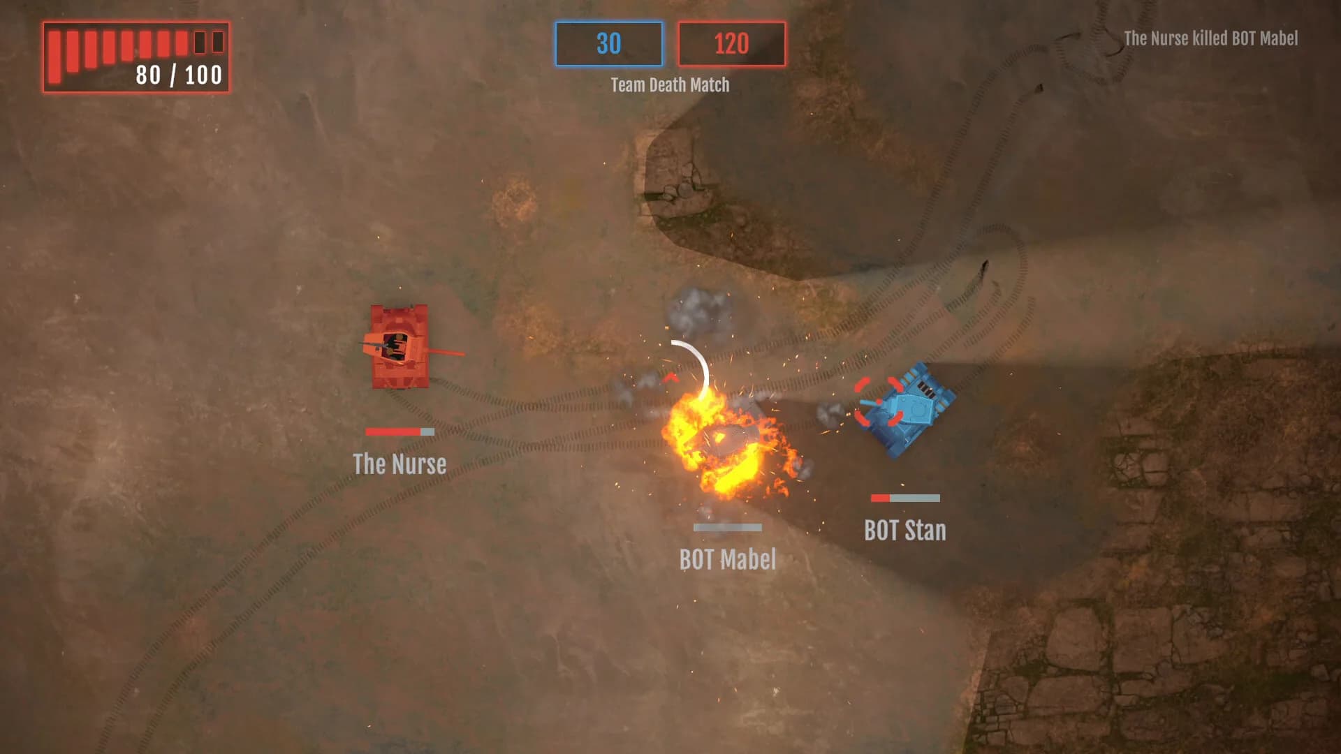 TREAD: Arcade Tank Combat görsel 4