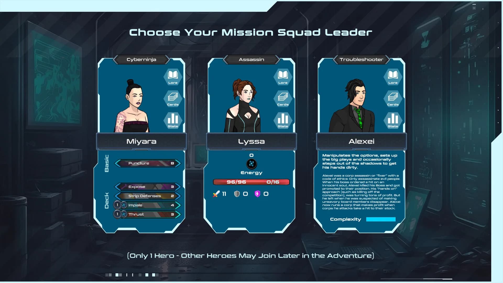 Metroplex Zero: Sci-Fi Card Battler görsel 10