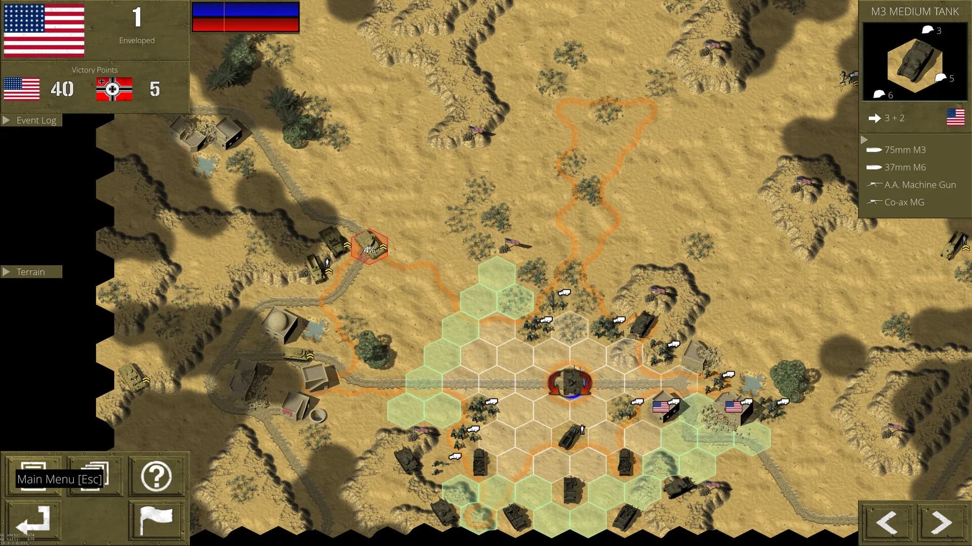 Desert War WWII görsel 7