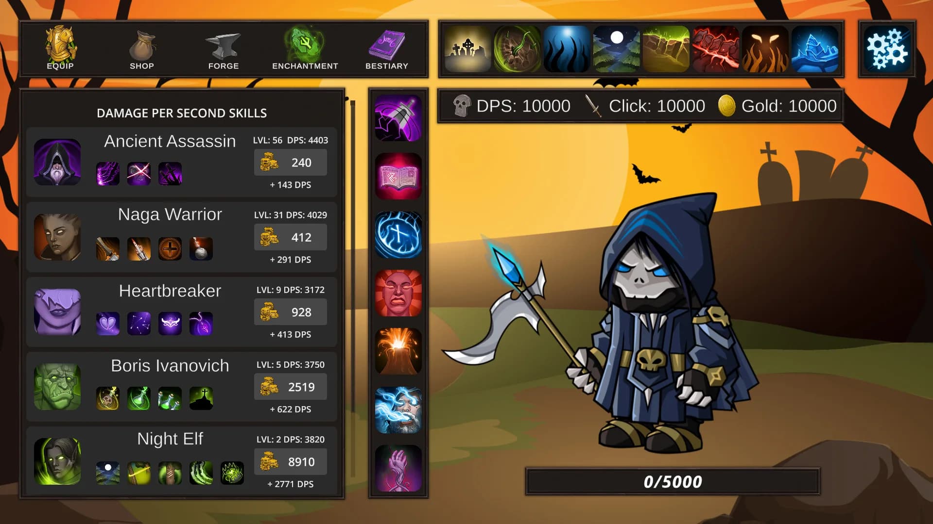 Spellario - Fantasy Clicker görsel 5