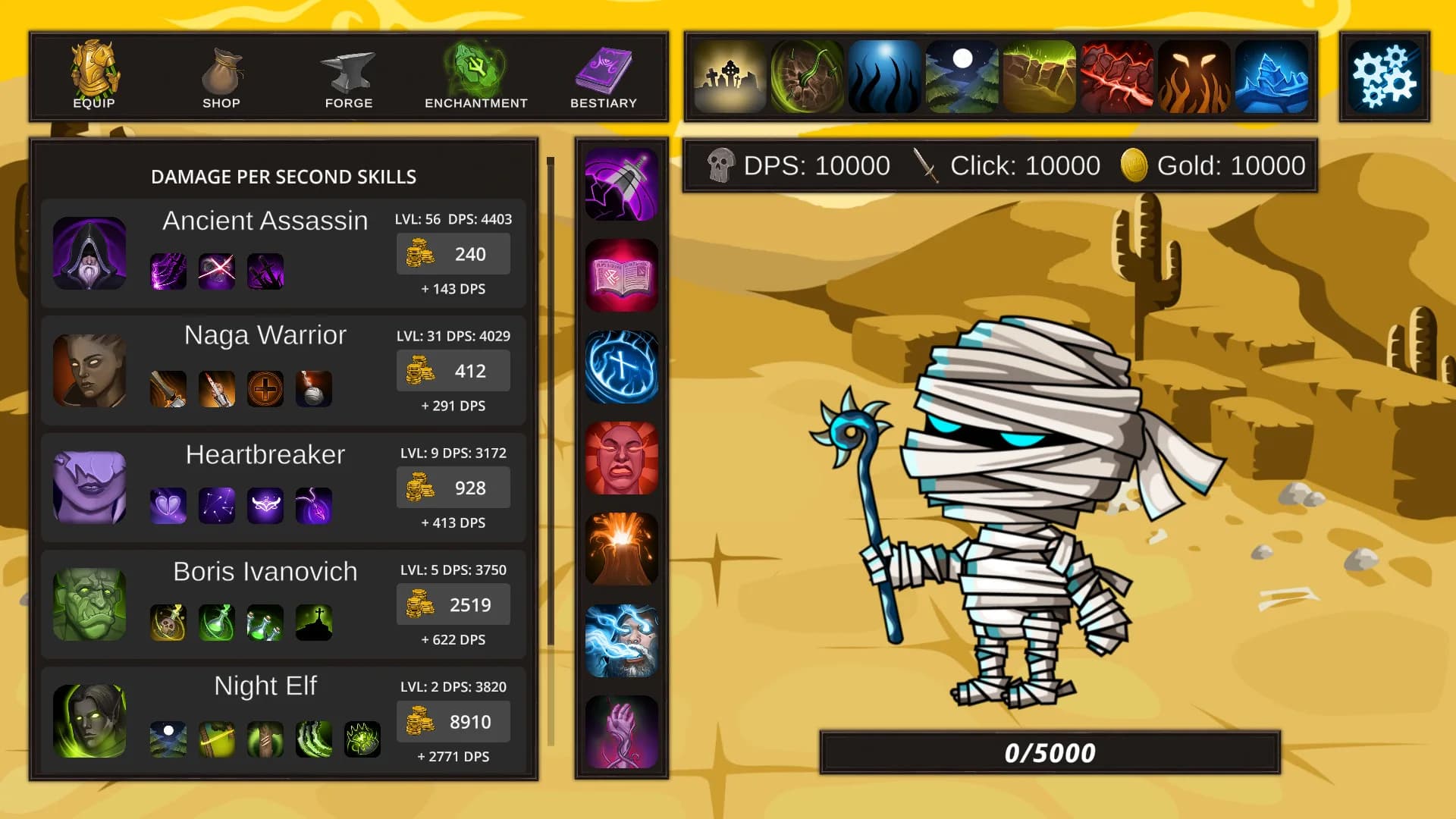 Spellario - Fantasy Clicker görsel 8