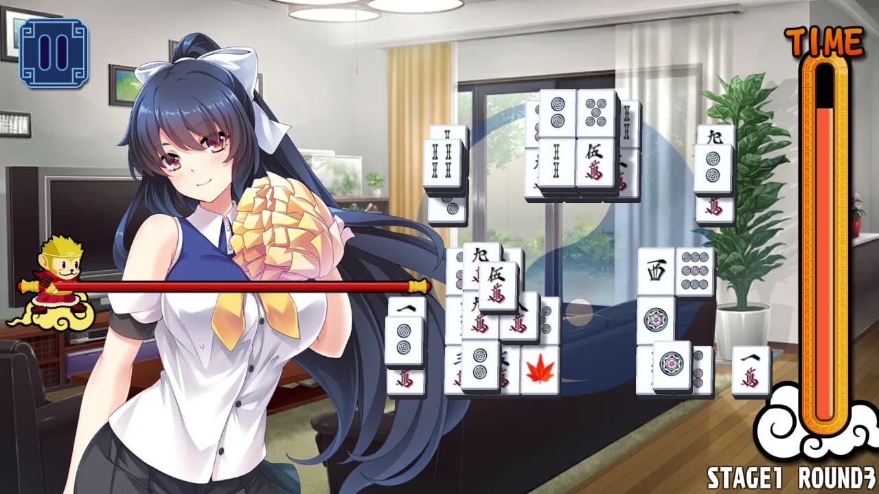 Pretty Girls Mahjong Solitaire [BLUE] görsel 4