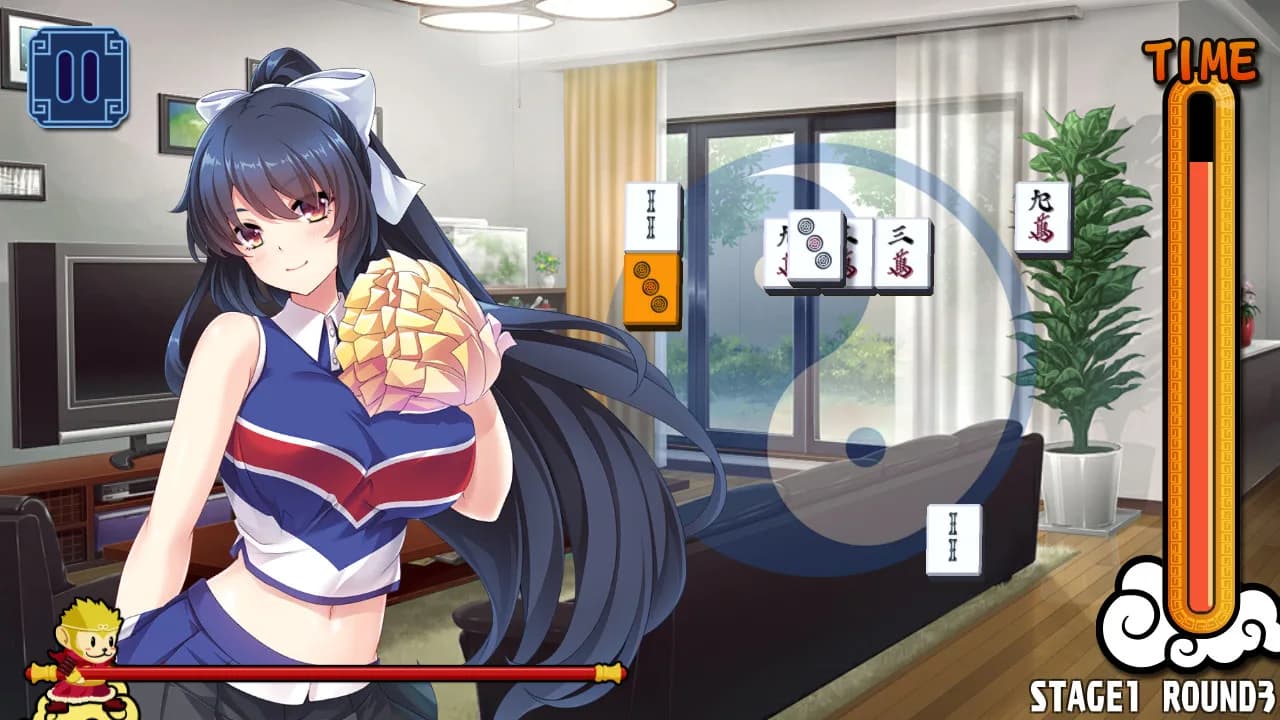 Pretty Girls Mahjong Solitaire [BLUE] görsel 5