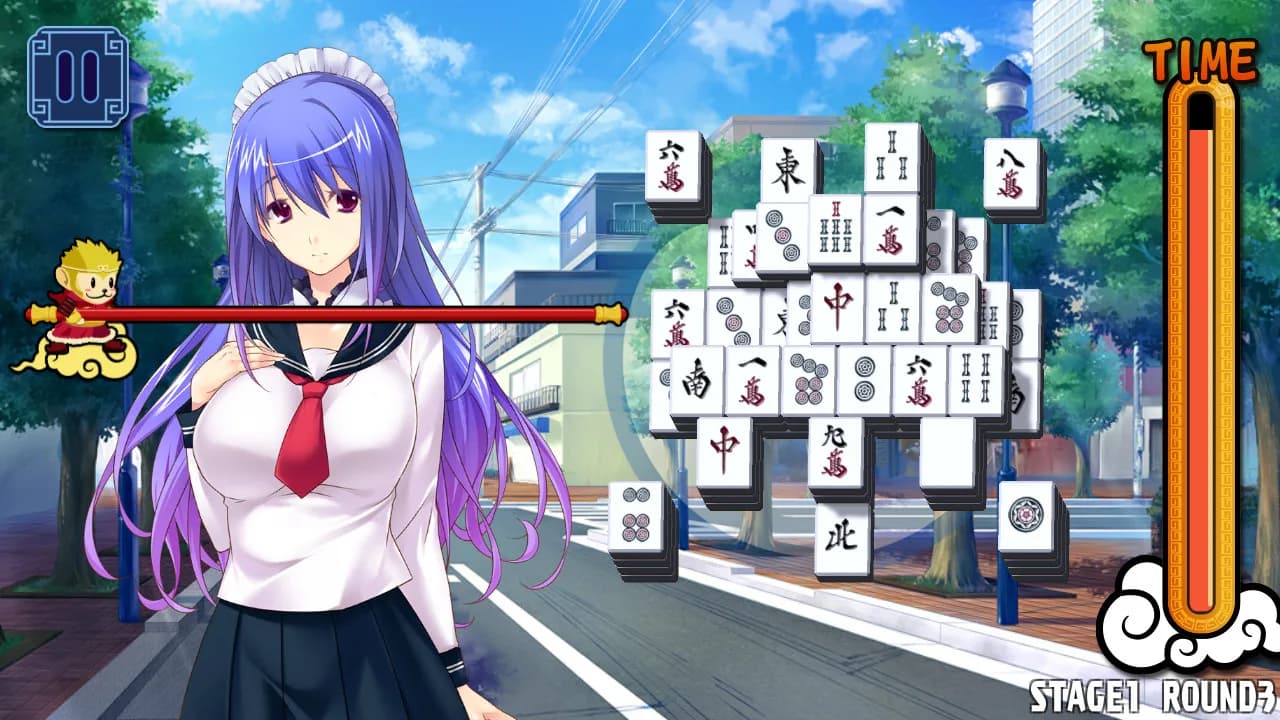 Pretty Girls Mahjong Solitaire [BLUE] görsel 6