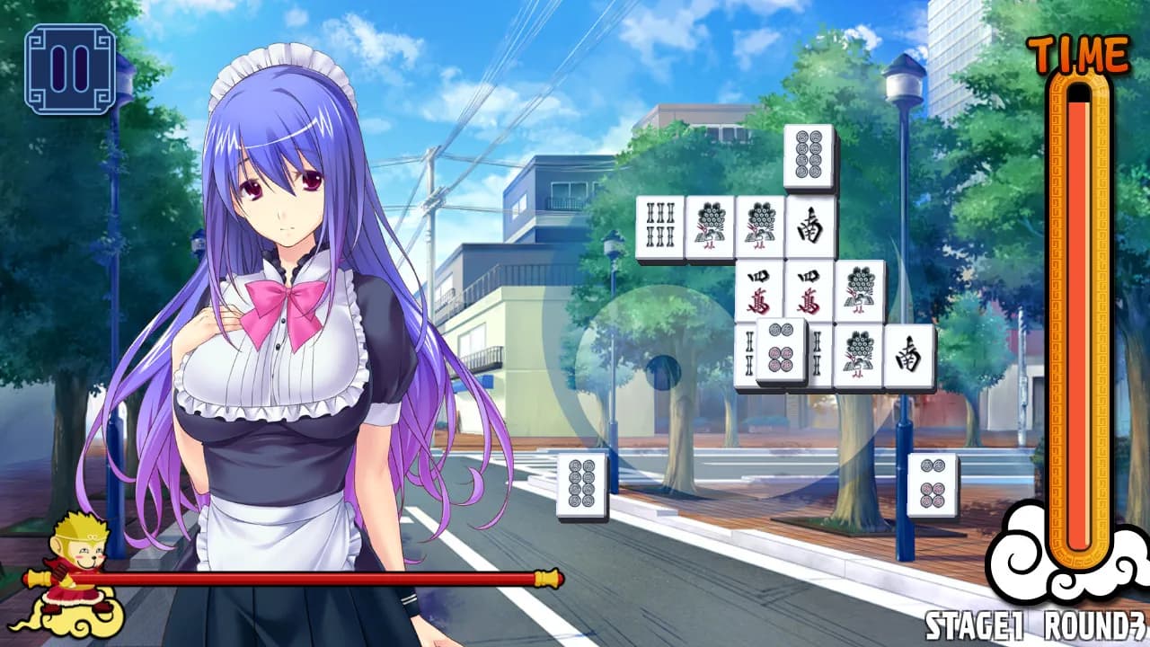 Pretty Girls Mahjong Solitaire [BLUE] görsel 7