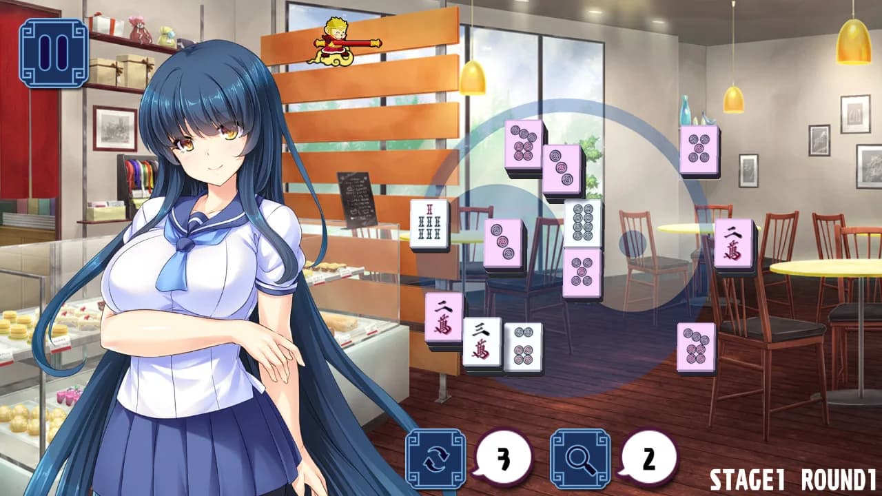 Pretty Girls Mahjong Solitaire [BLUE] görsel 8