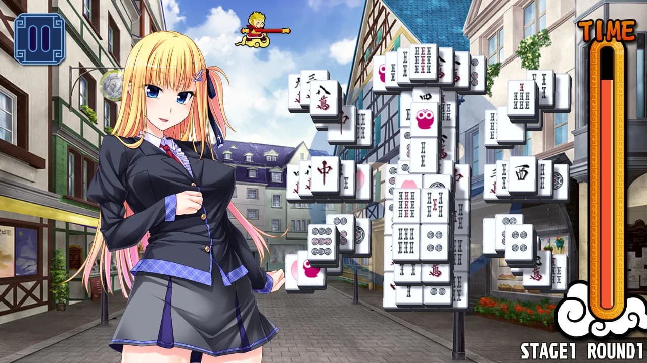 Pretty Girls Mahjong Solitaire [BLUE] görsel 9