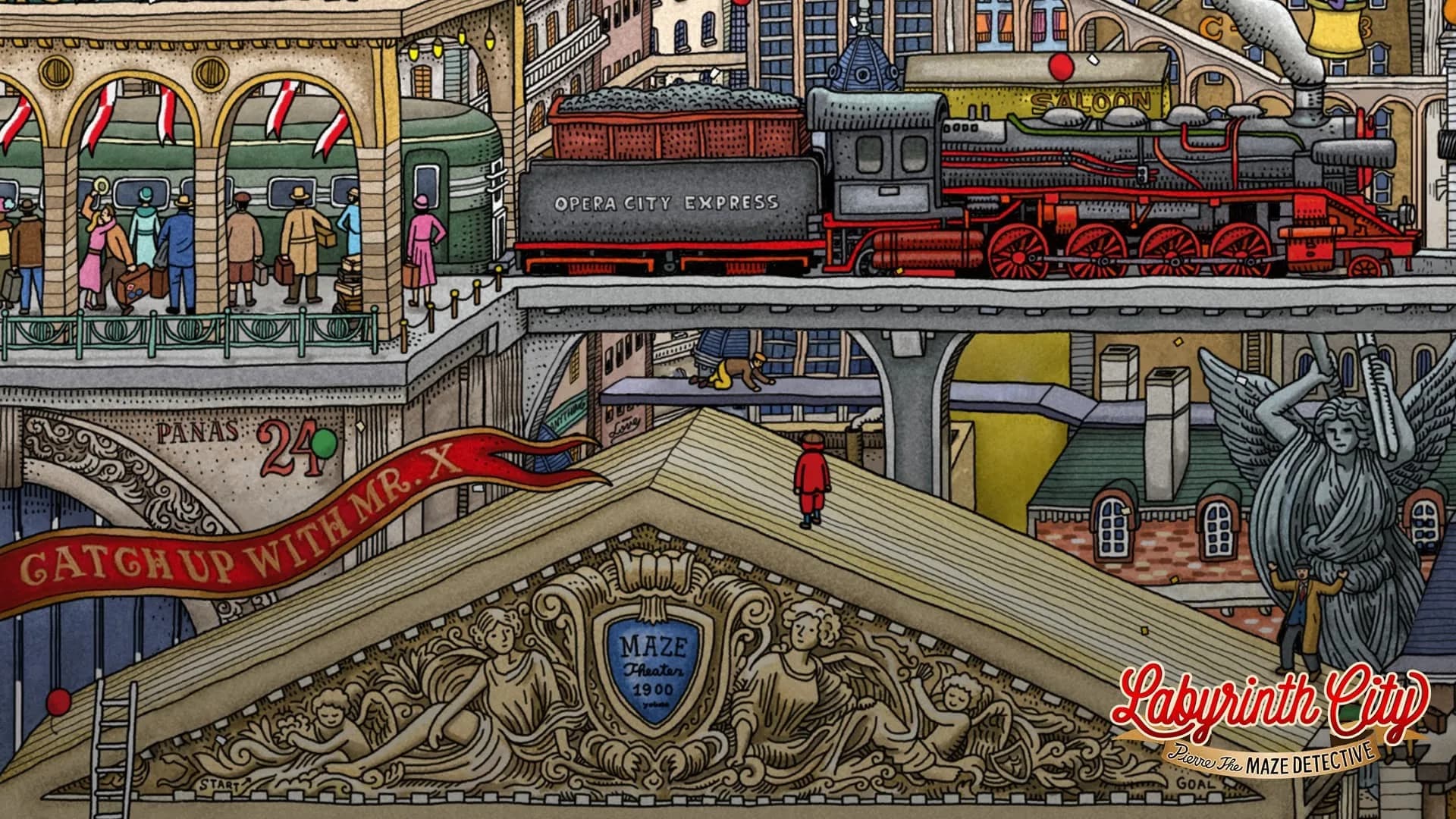Labyrinth City: Pierre the Maze Detective görsel 2