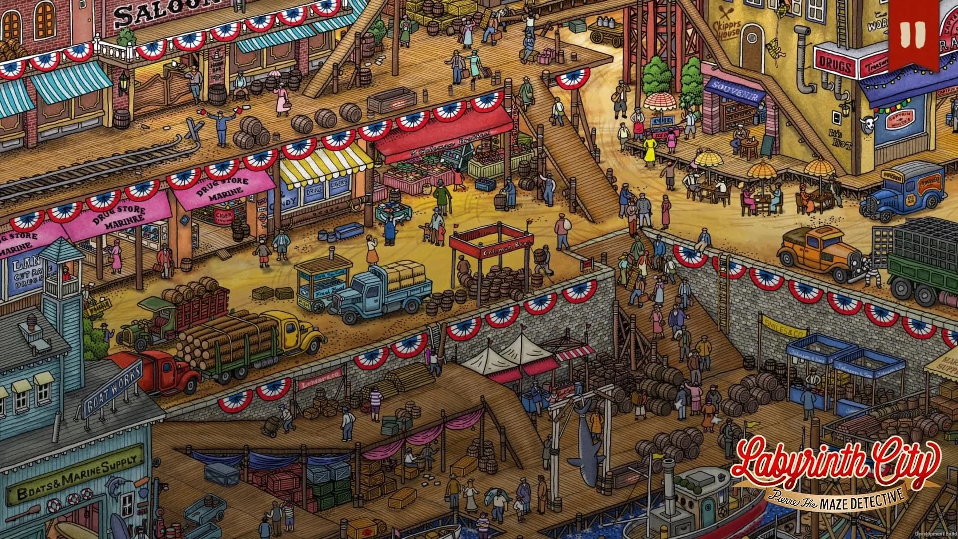 Labyrinth City: Pierre the Maze Detective görsel 3