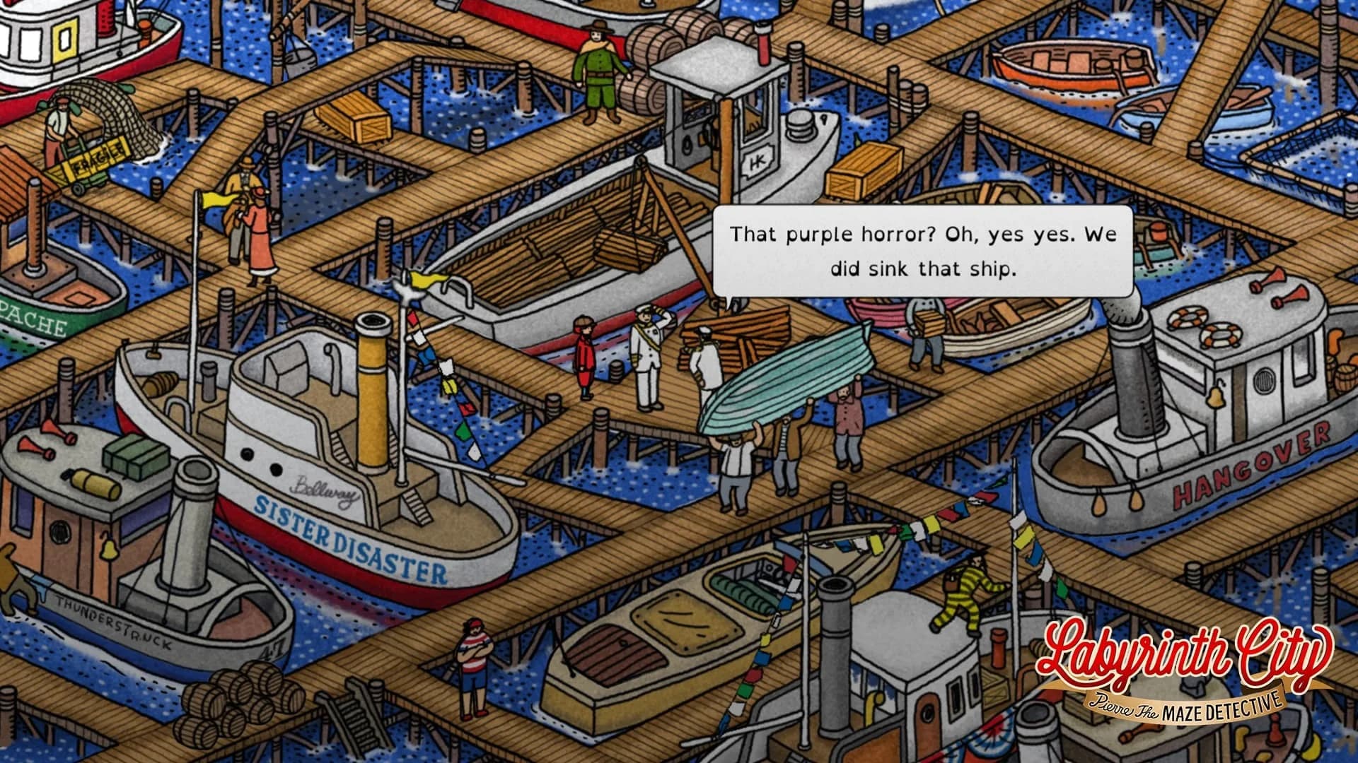 Labyrinth City: Pierre the Maze Detective görsel 5