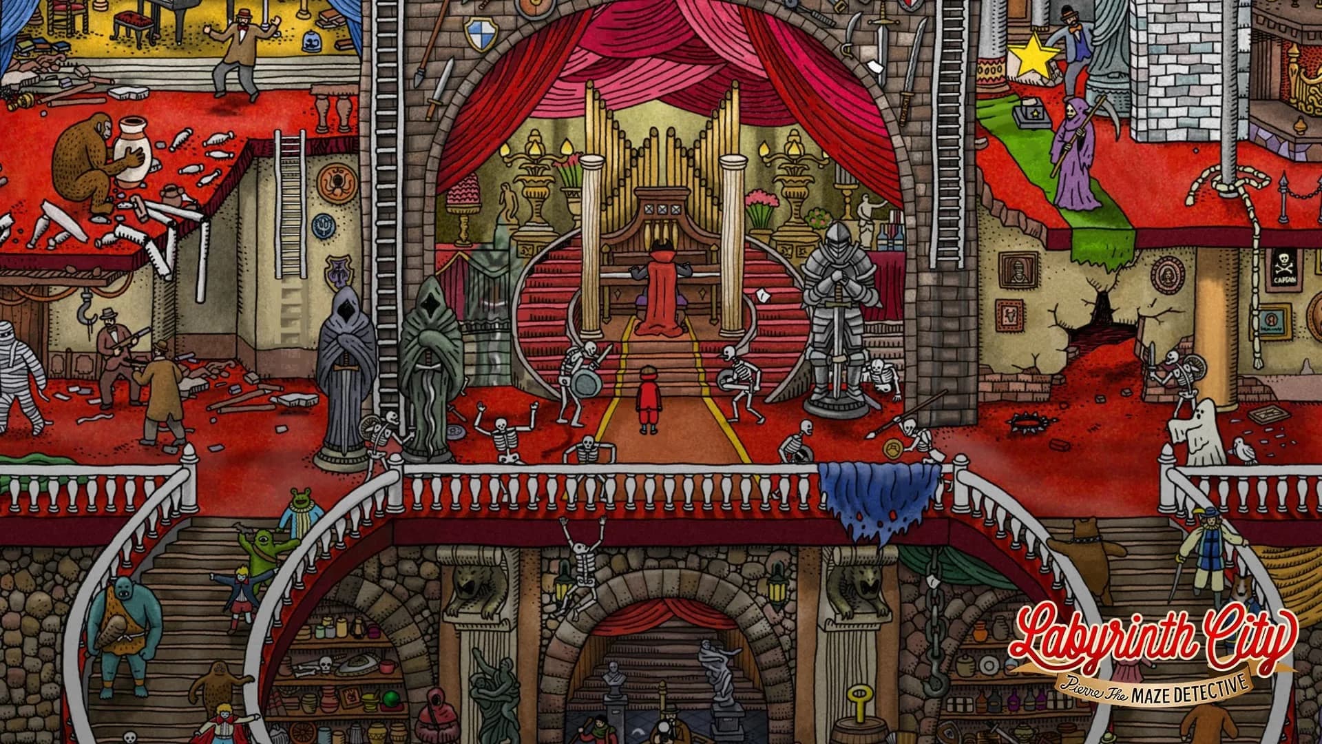Labyrinth City: Pierre the Maze Detective görsel 6