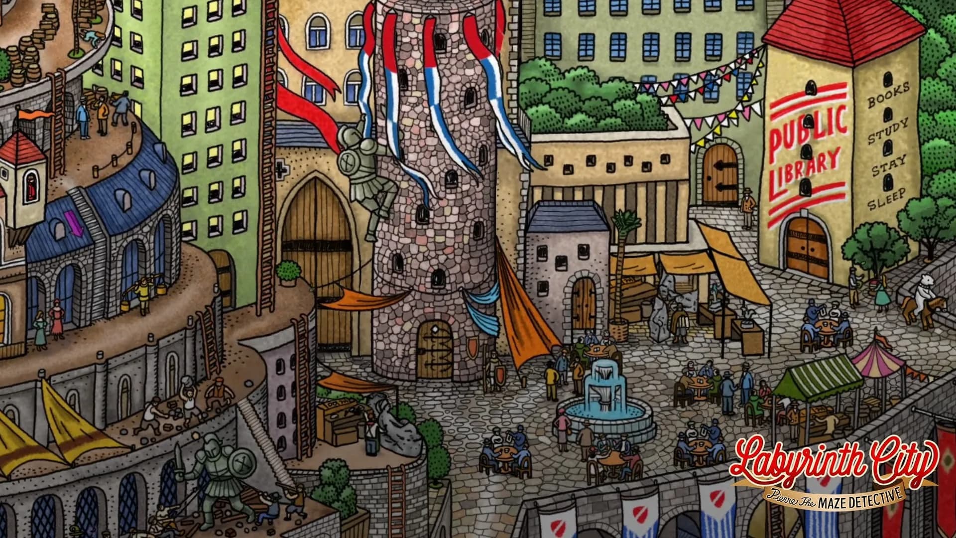 Labyrinth City: Pierre the Maze Detective görsel 8
