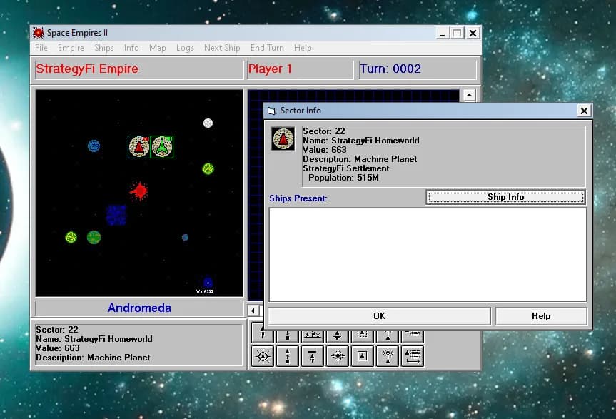 Space Empires II görsel 5