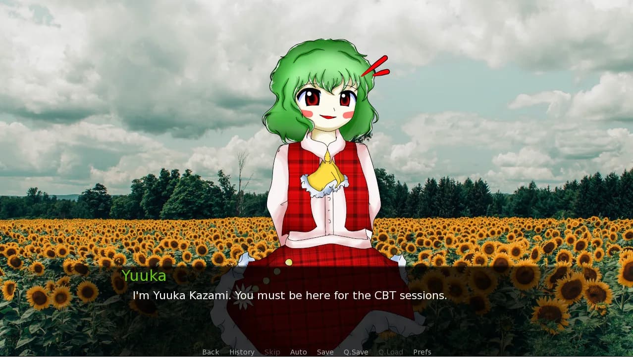 CBT With Yuuka Kazami görsel 3