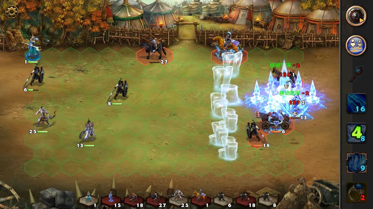 策马三国志之霸王大陆  Clash of Warlords görsel 6