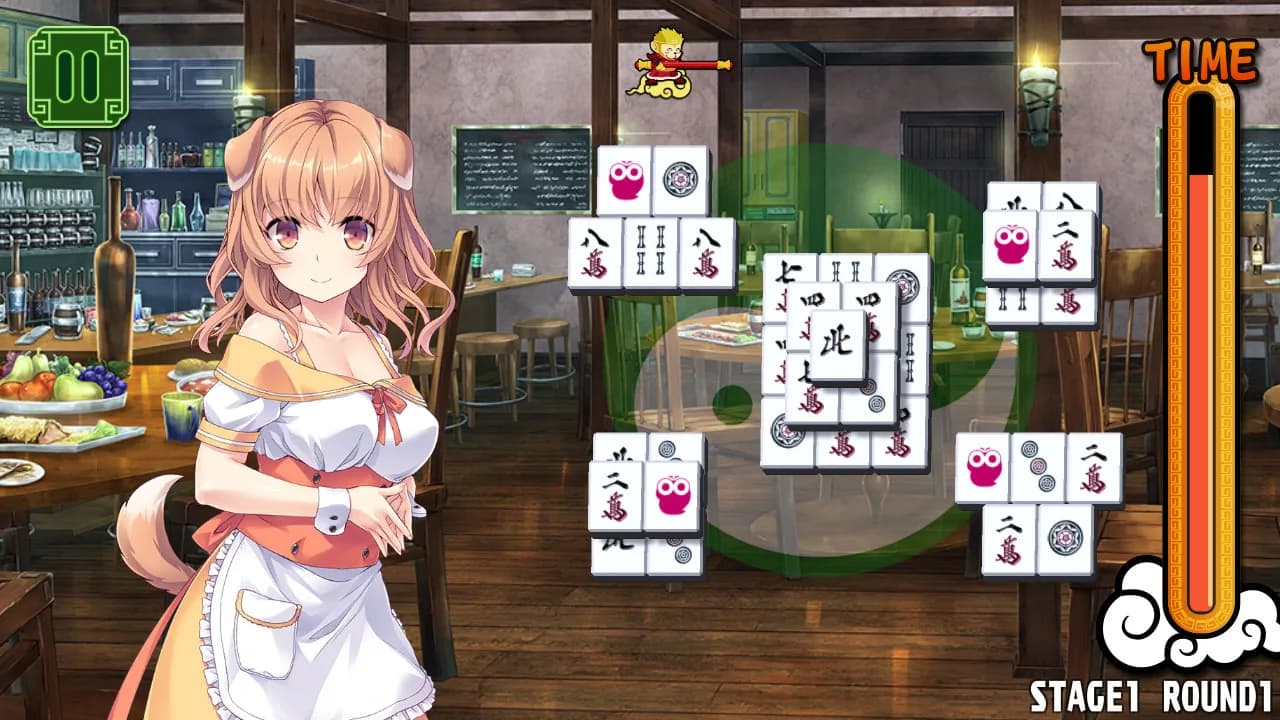 Pretty Girls Mahjong Solitaire [GREEN] görsel 2