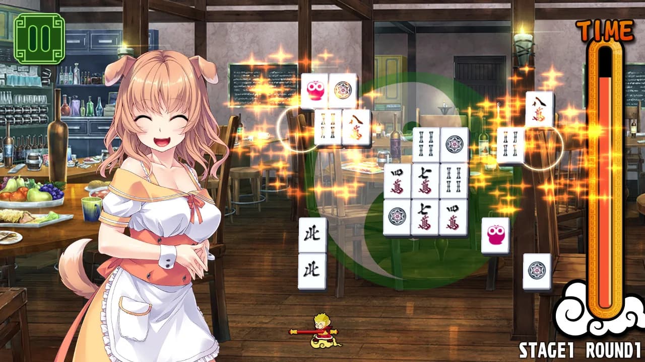 Pretty Girls Mahjong Solitaire [GREEN] görsel 3