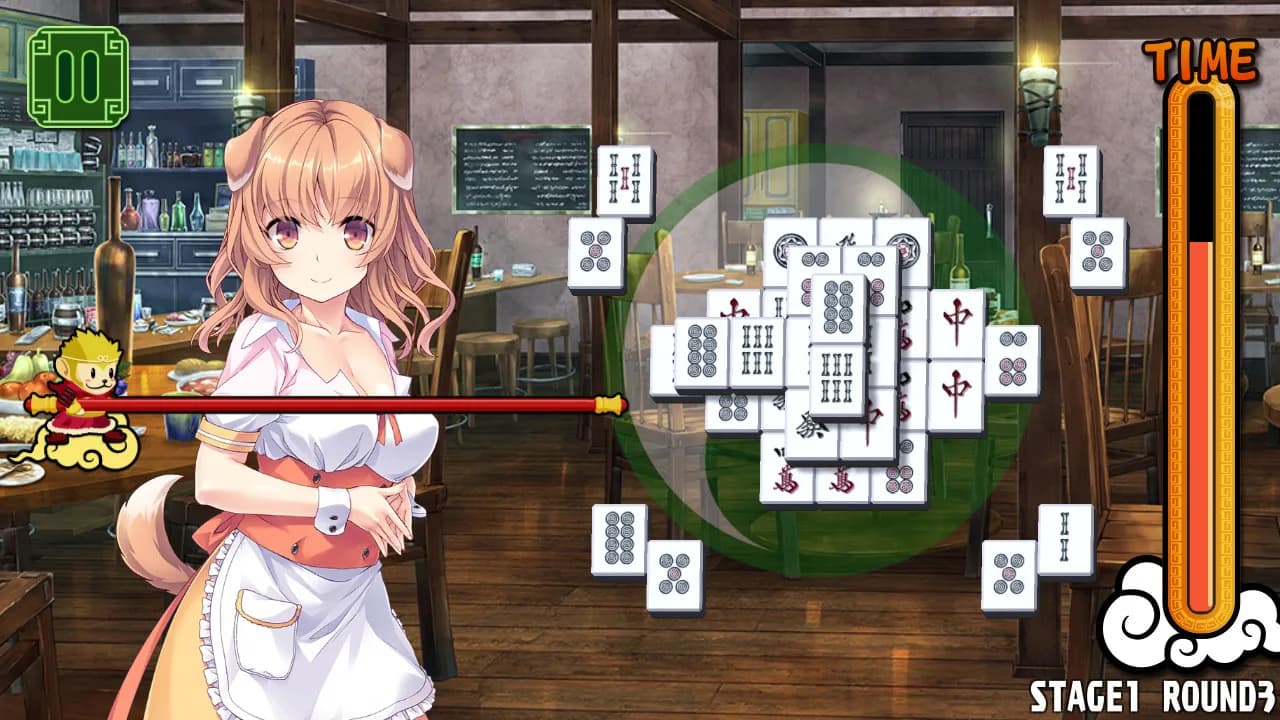 Pretty Girls Mahjong Solitaire [GREEN] görsel 4