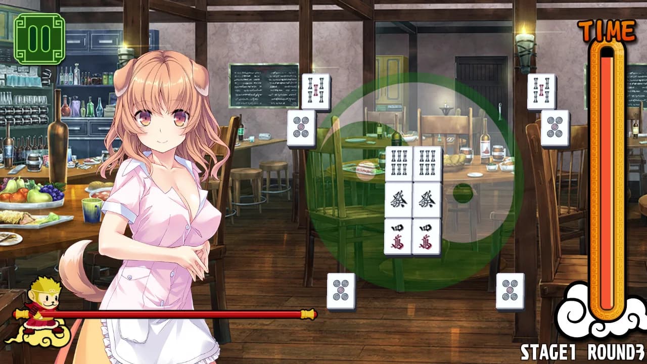 Pretty Girls Mahjong Solitaire [GREEN] görsel 5