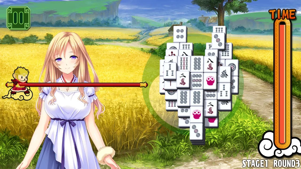 Pretty Girls Mahjong Solitaire [GREEN] görsel 6
