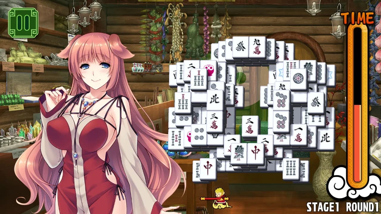Pretty Girls Mahjong Solitaire [GREEN] görsel 10
