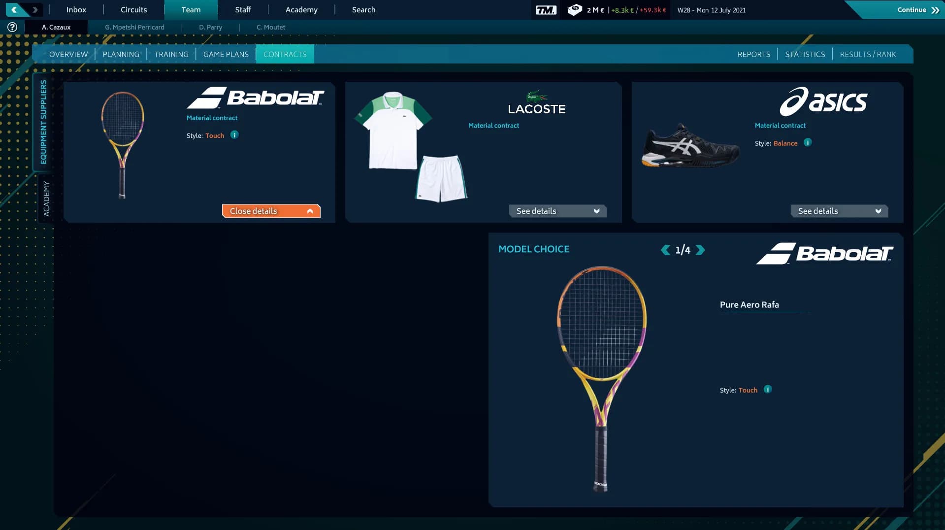 Tennis Manager 2021 görsel 5