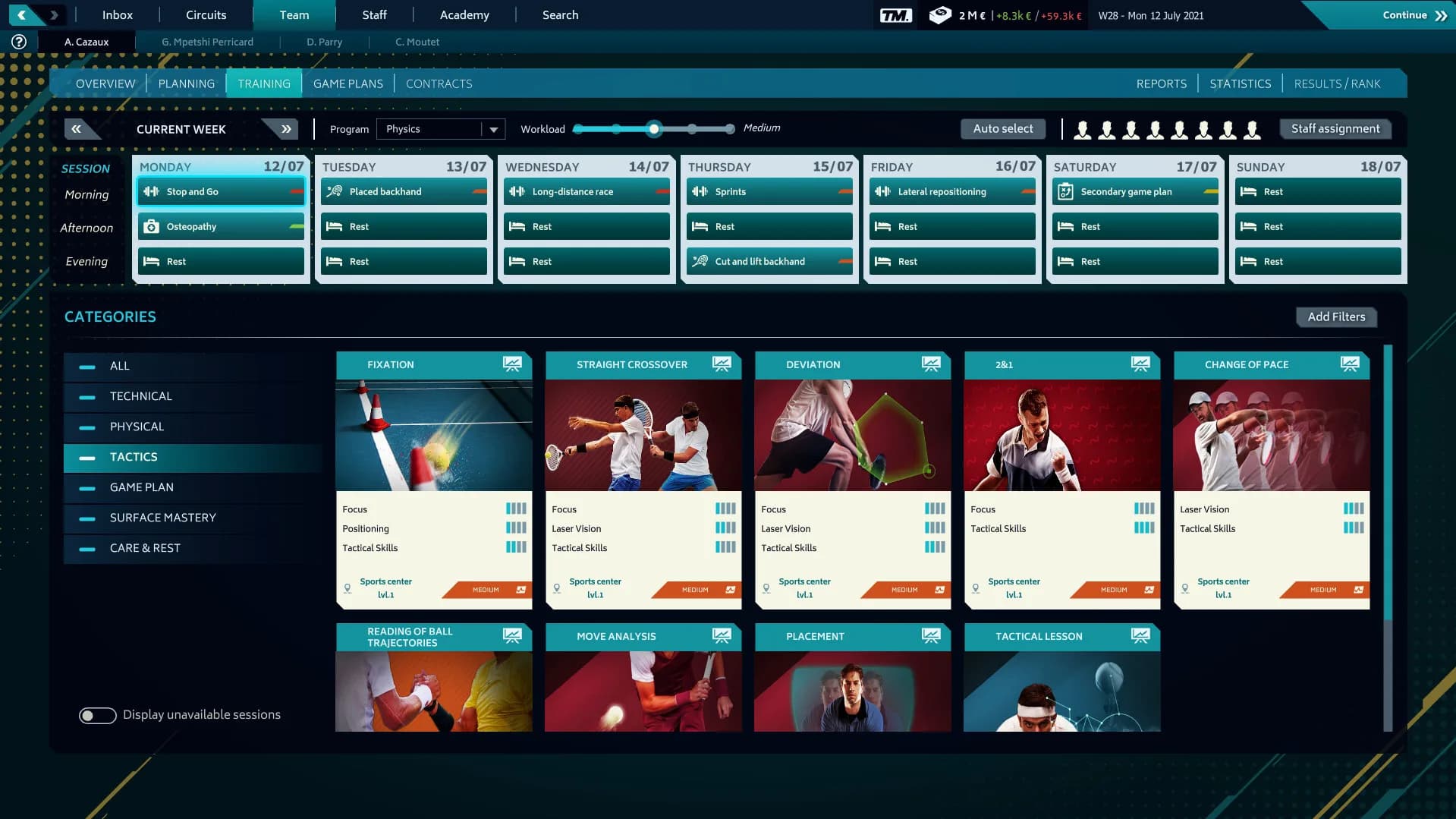 Tennis Manager 2021 görsel 7