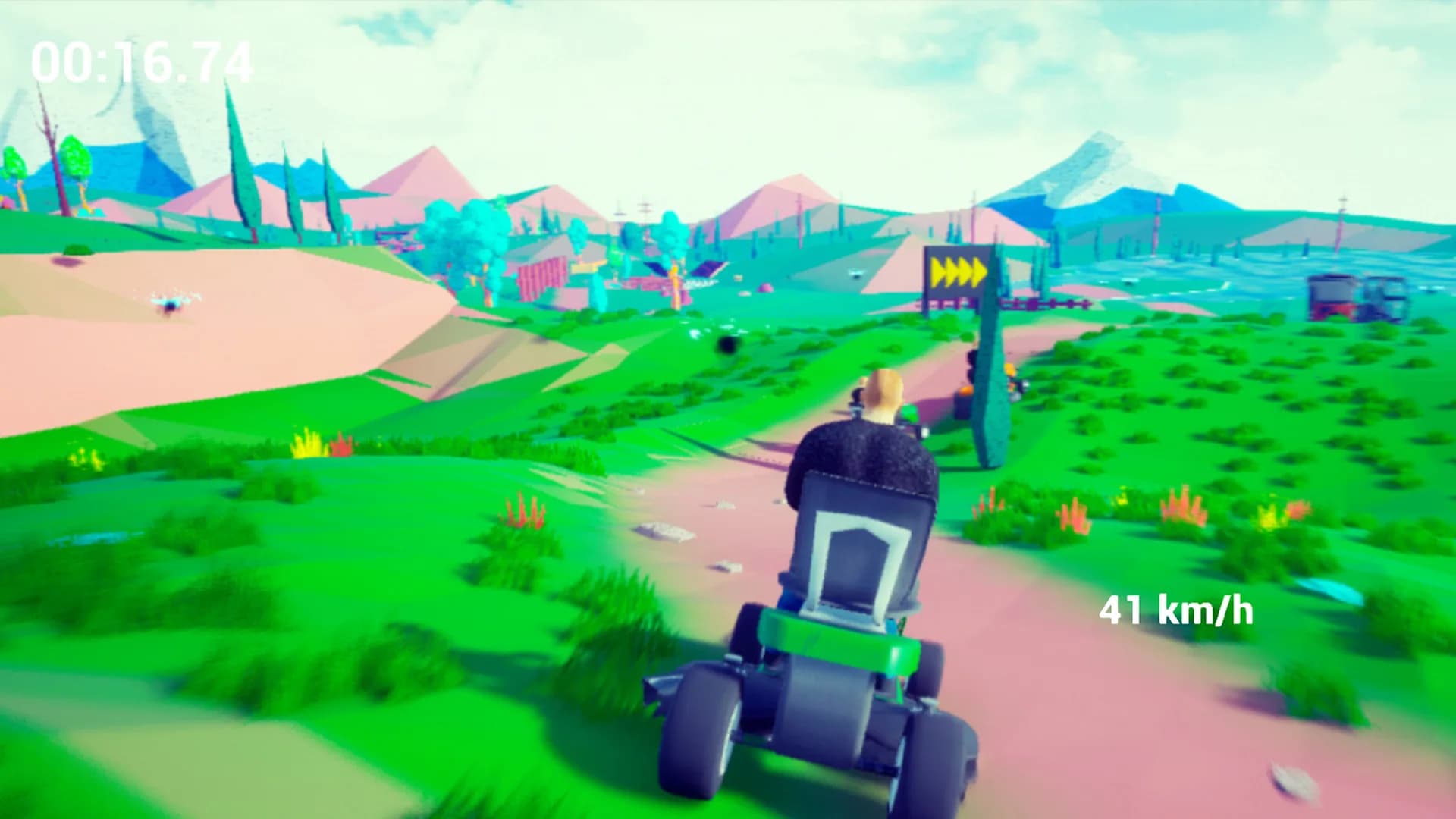 Lawnmower Game: Racing görsel 2