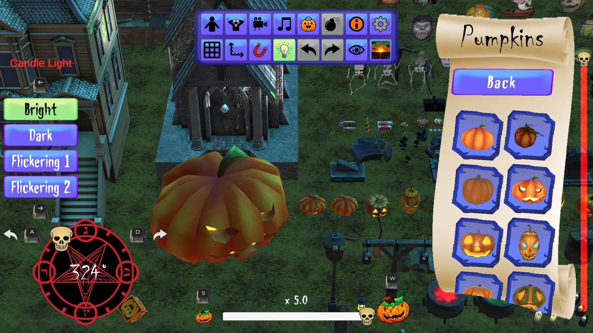 Halloween Decoration Sandbox görsel 8