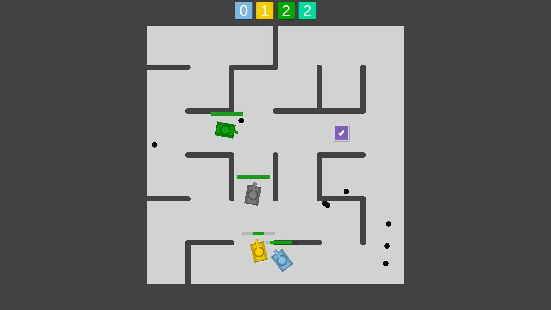 Tanks in Labyrinth görsel 2
