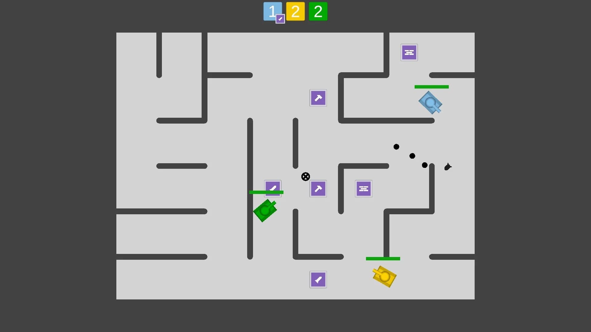 Tanks in Labyrinth görsel 6