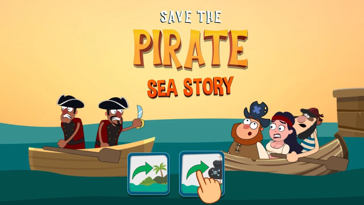 Save the Pirate: Sea Story görsel 2