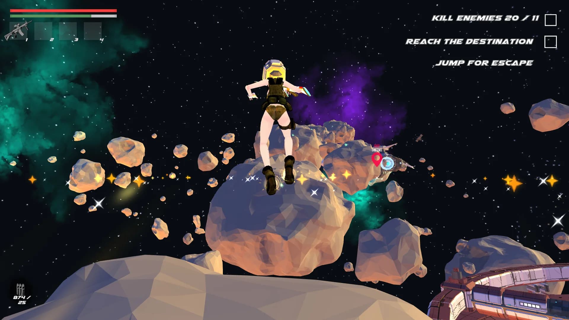 Space Runner - Anime görsel 4