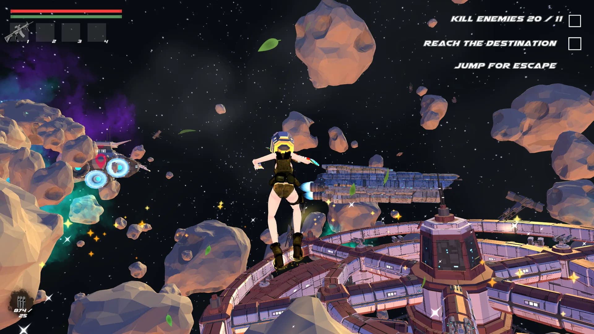 Space Runner - Anime görsel 6