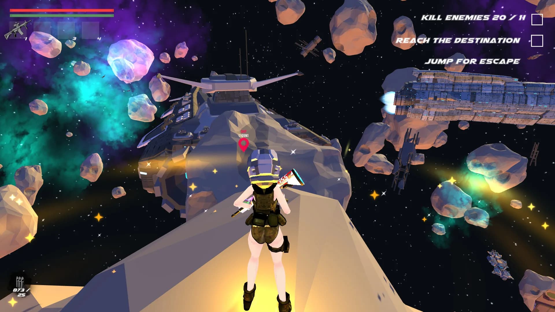 Space Runner - Anime görsel 9