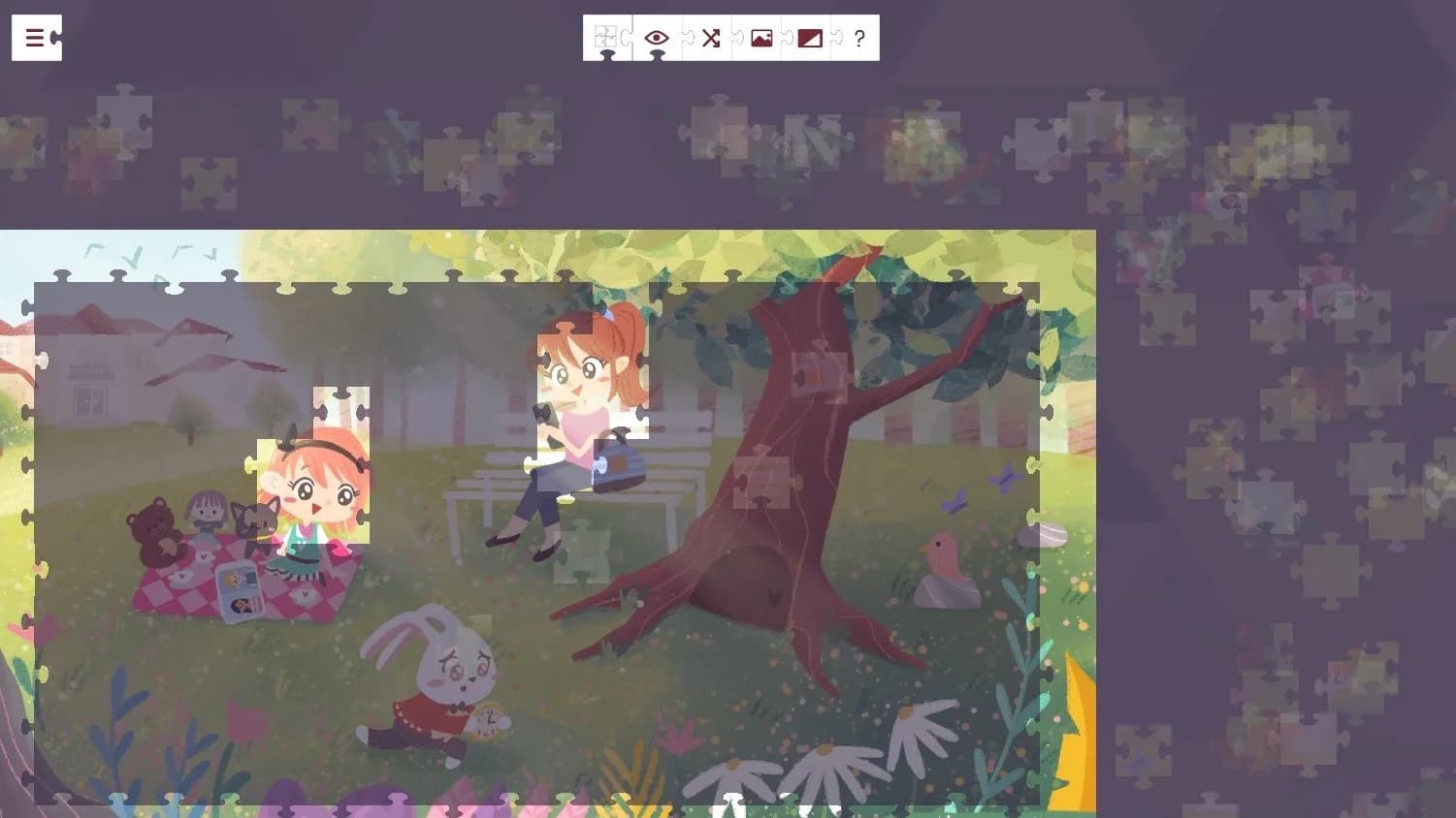 Alice in Wonderland - a jigsaw puzzle tale görsel 6