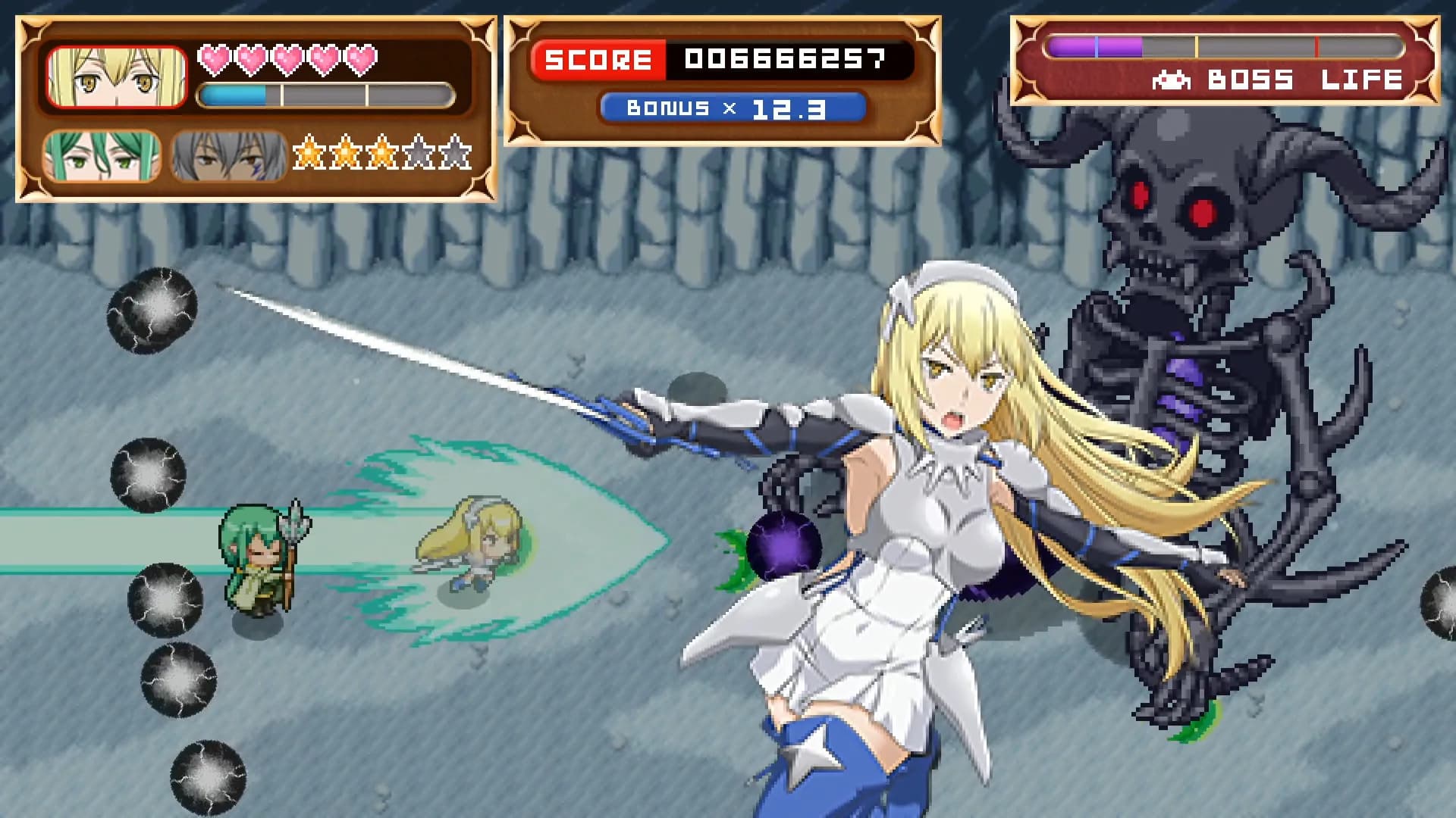 Is It Wrong to Try to Shoot 'em Up Girls in a Dungeon? görsel 5