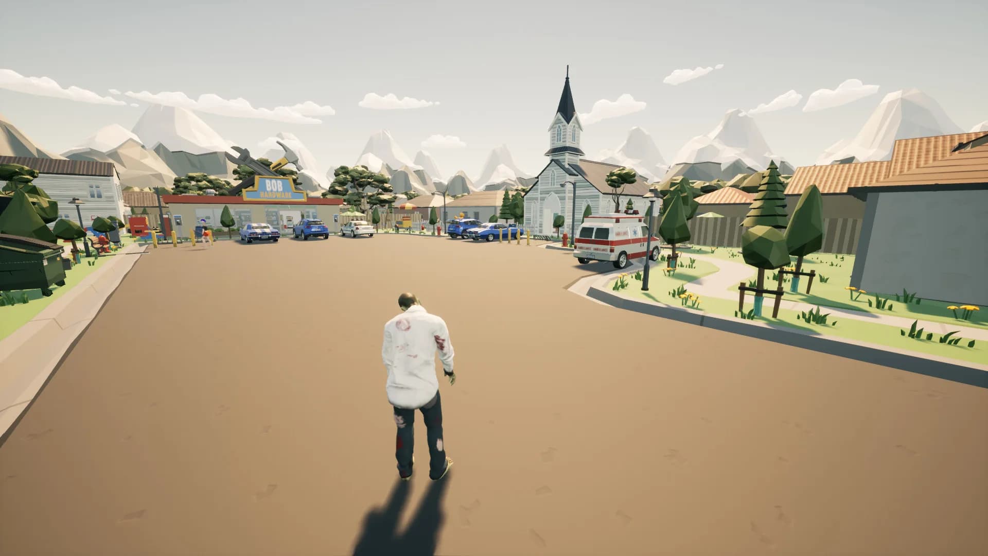 Town Fall Zombie görsel 2