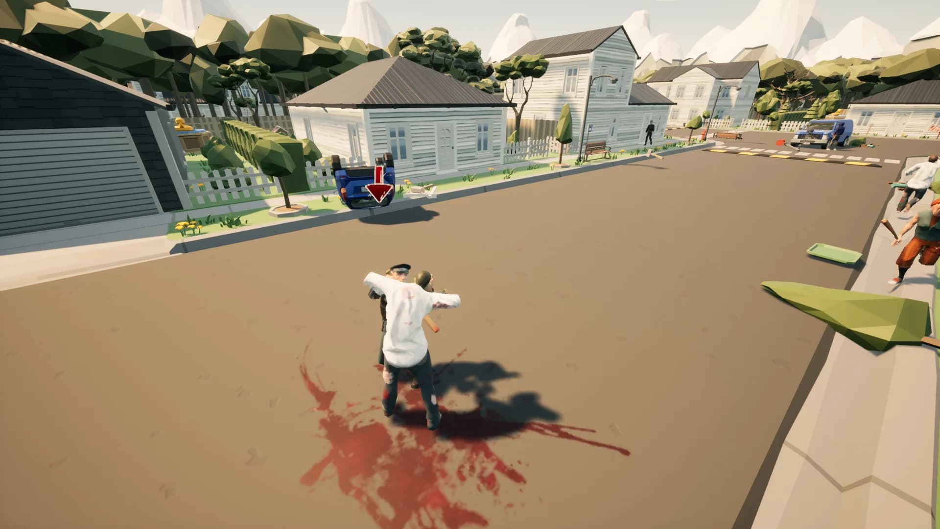 Town Fall Zombie görsel 6