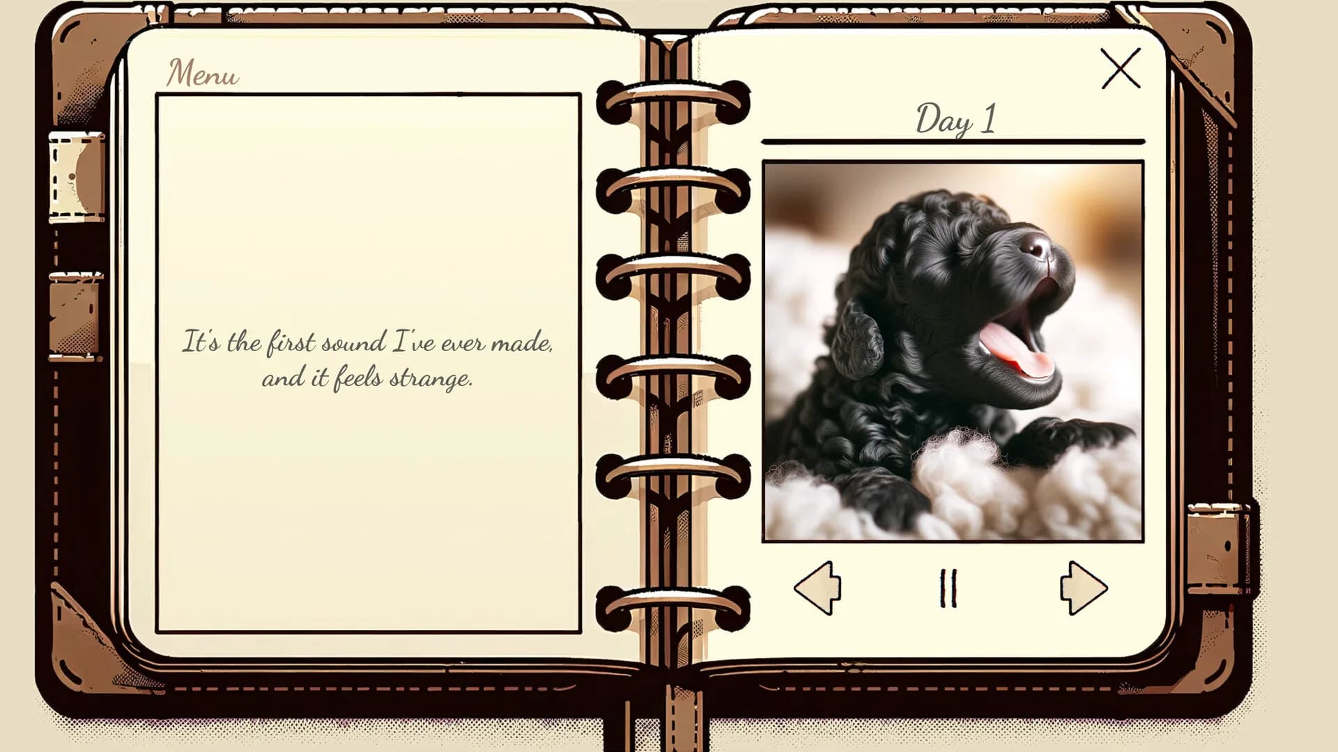 My Poodle's Diary - Visual Novel görsel 4